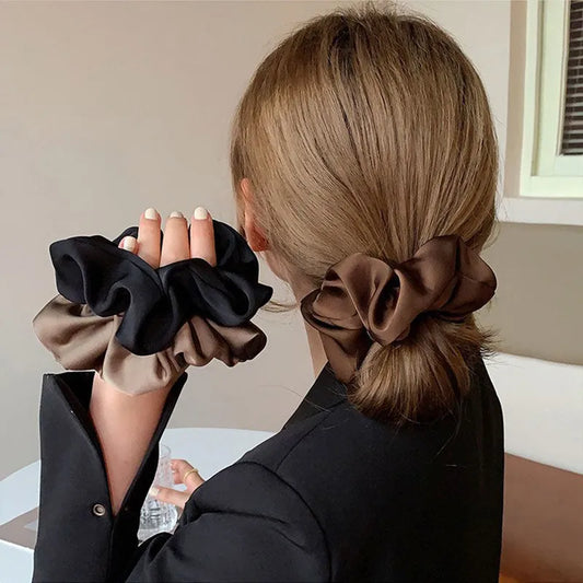 Silk Scrunchies Hair Protection Hair Accessories