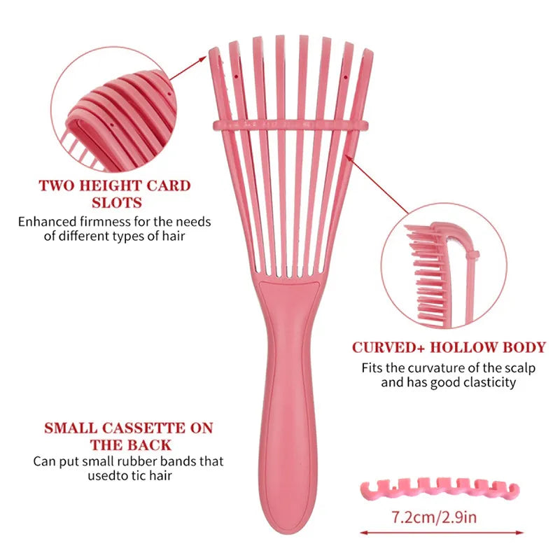 Hair Detangling Brush Scalp Massaging Hair Comb Detangling Brush for Curly Hair Hair brush for Women And Men