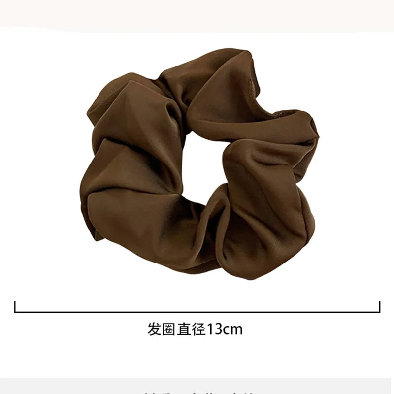 Silk Scrunchies Hair Protection Hair Accessories