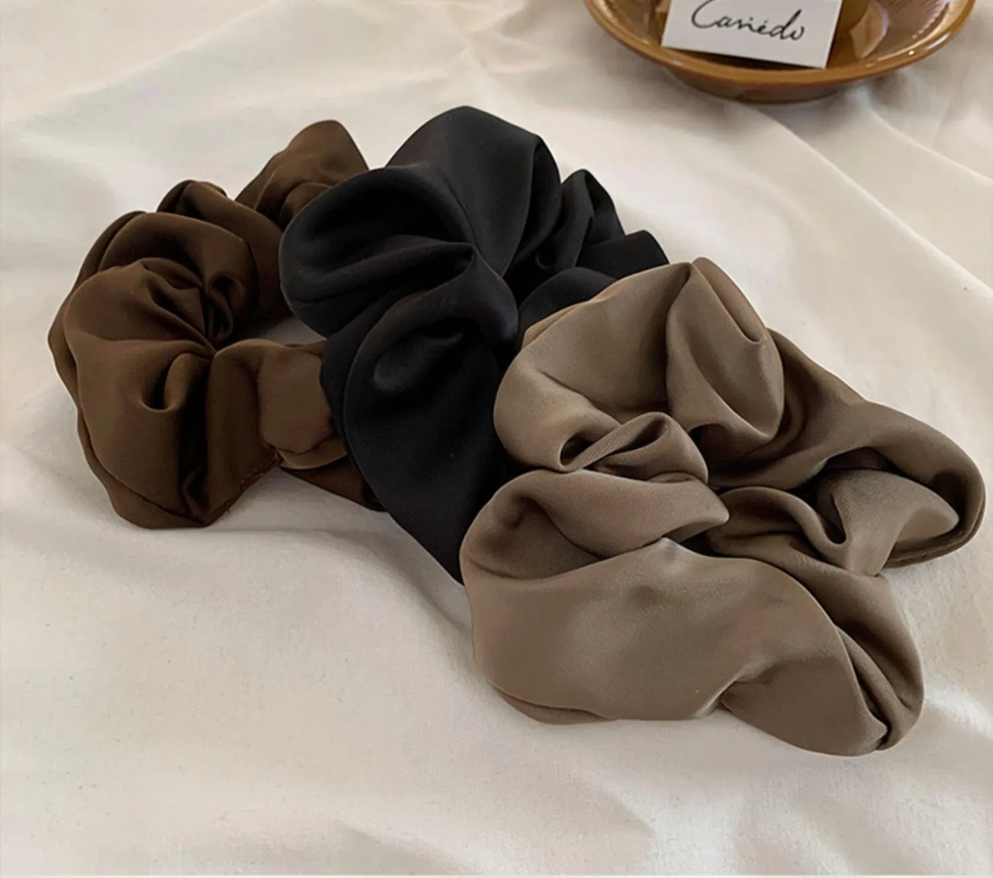 Silk Scrunchies Hair Protection Hair Accessories